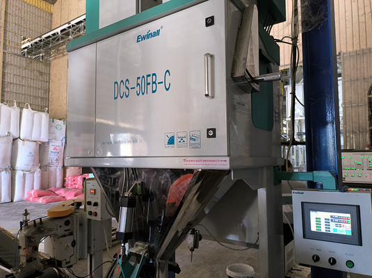 Reis-Verpackungsmaschine 5kg 10kg 15kg 25kg Ewinall DCS-50FB-C automatische manuelle