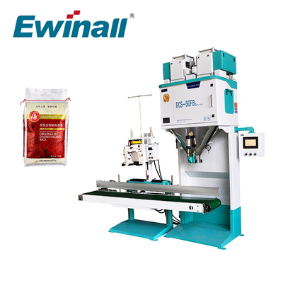 Automatische Reis-Verpackungs-Skala-Hochgeschwindigkeitsmaschine manuelles DCS-50FB3 Ewinall