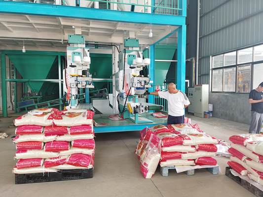 Reis-Verpackungsmaschine 5 - automatisches Anheben des Hochgeschwindigkeitsförderer-50kg