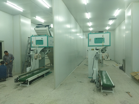 Plastikkörnchen-vollautomatische Reis-Verpackungsmaschine für Reismühle