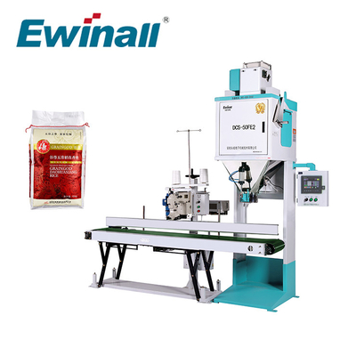 Großes SelbstVerpackungsmaschine CER Bean Packing Scale Stable Sewing des reis-DCS-50FE2