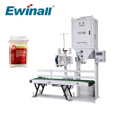 Einfache Reis-Verpackungsmaschine DCS-50E1 Ewinall des Gebrauchs-25kg 50kg