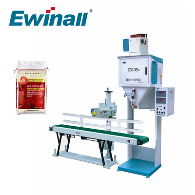 Reis-Verpackungs-Aufbauschungs-Maschine Ewinall DCS-15ZA1 kleine für granulierten Bean Sugar 1kg 3kg 4kg 15kg