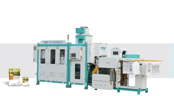 Reis-Vakuumverpackungsmaschine, vollautomatisch, QZB- 700T Verpackungseinheits-Produkt, Zwei-seitiges Vakuum, einmal versiegelt