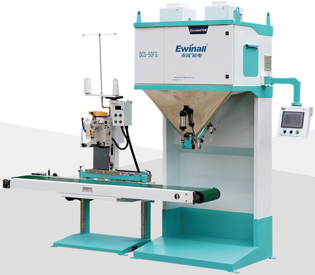 Nahrungsmittelkorn-Taschen-Füllmaschine 0.5MPa Ewinall granulierter PLC-Servomotor