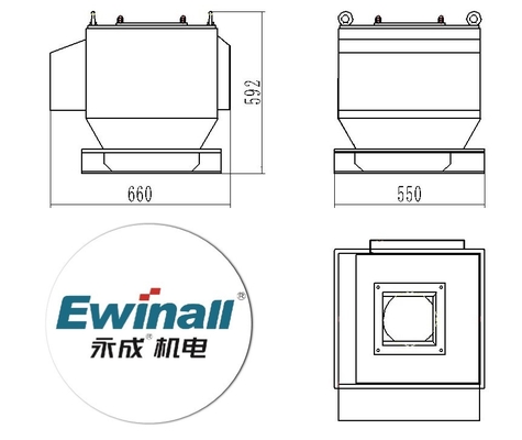 EWINALL-Nahrung Batcher verstärkte Reis-Mischer 2000kg/H