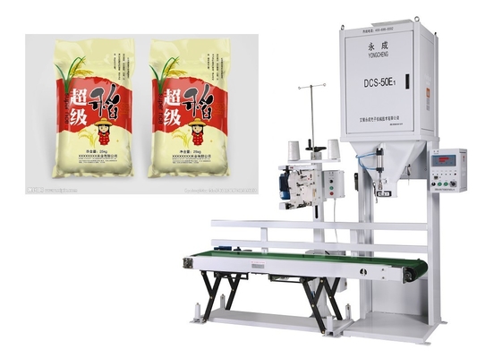 Nuss-automatisches Impuls-Verpackungsmaschine PET der Taschen-25kg eine Messdose