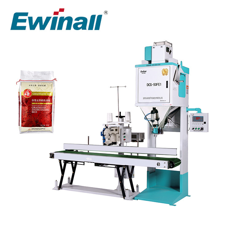 5kg - Reis-Verpackungs-Skala-Maschinen-einfacher Gebrauch DCS-50FE1 50kg Ewinall automatische