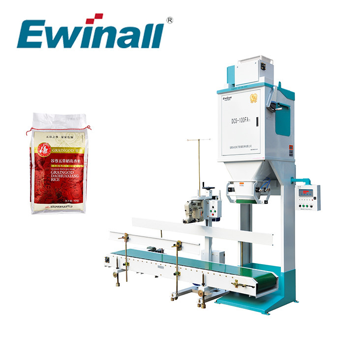 Automatische DCS-100FA1 Ewinall Reis-Verpackungsmaschine 100Kg groß