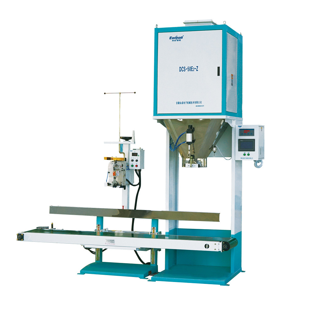 Automatische verpackende Skala-Maschine 1.1KW des Sperrholz-10kg Ewinall mit Förderer