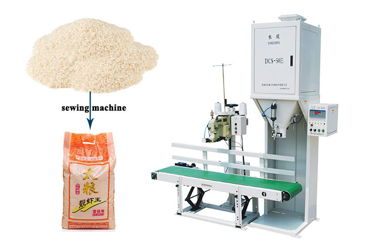 Verpackende Skala-Maschine 30kg EWINALL AC380V granuliert