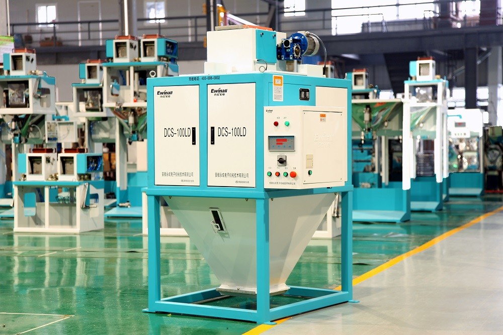 0.9KW Mischer-Weizen der Anzeigen-FRK, der Paddy Rice Flow Scale 50HZ mischt