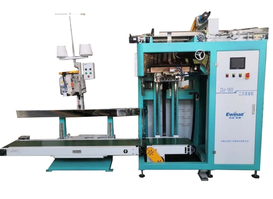 Dreiphasenrobotertasche 0.6MPa Palletizer-Vakuumgroße Taschen-Nahrungsmittelautomatisches Verpackungsfließband